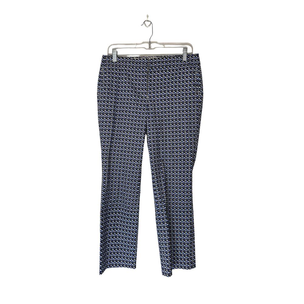 J.Crew Blue Black Business‎ Office Campbell Cropped Ankle Dress Pants Size 6